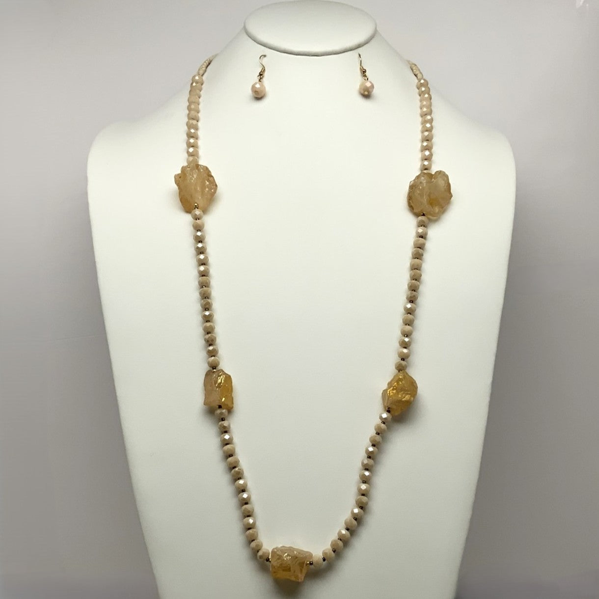 Stone Pendant Necklace