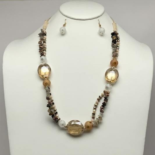 Crystal Beads Necklace