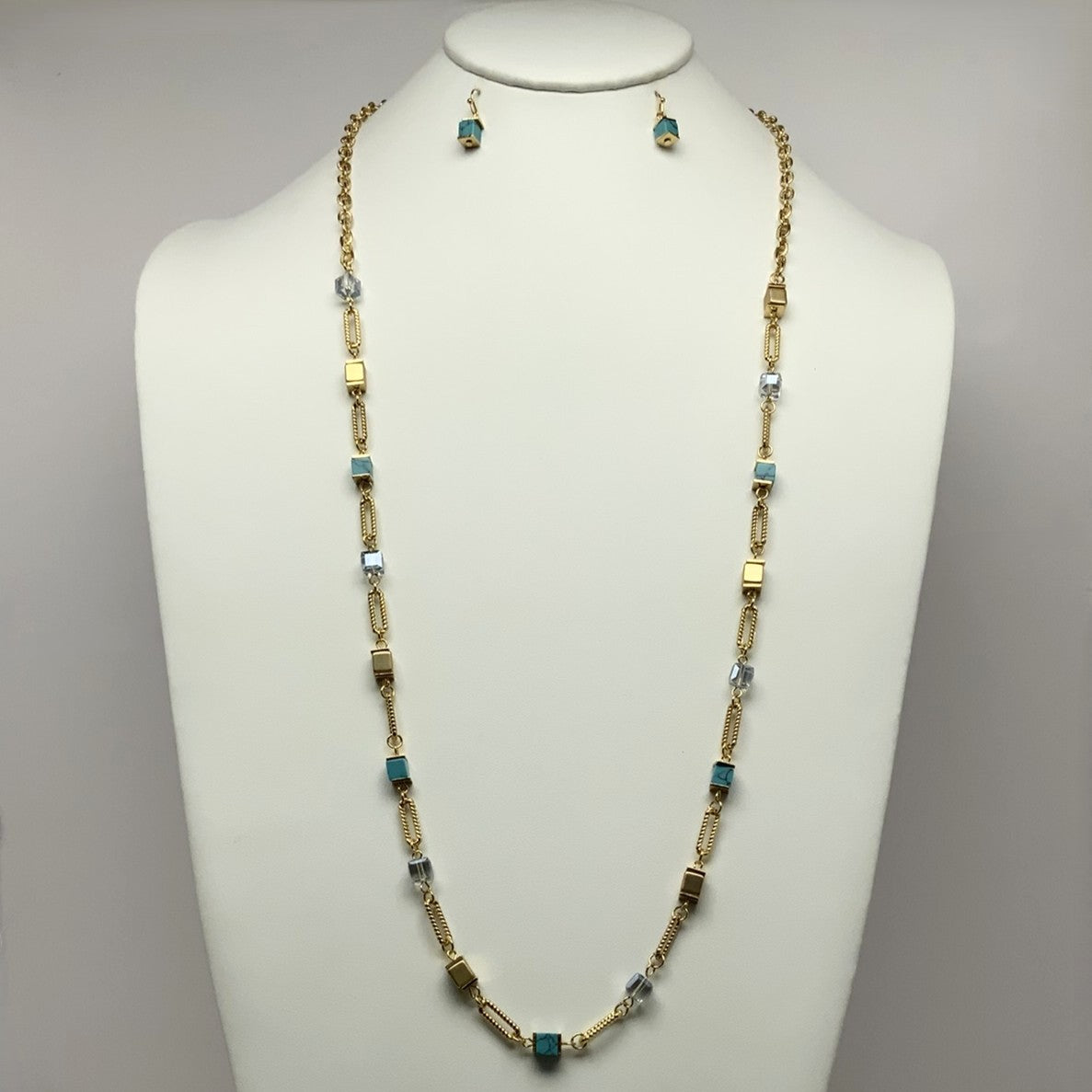 Cube Beads Necklace