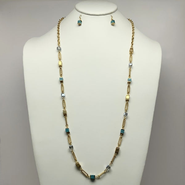Cube Beads Necklace