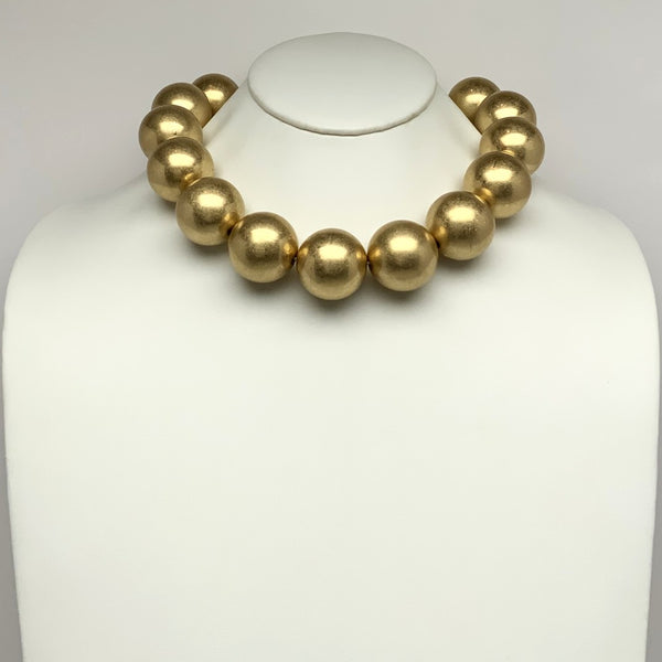 Chunky Spheres Necklace