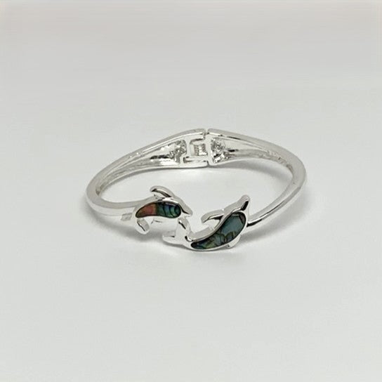 Nautical Cuff Dolphin Bracelet