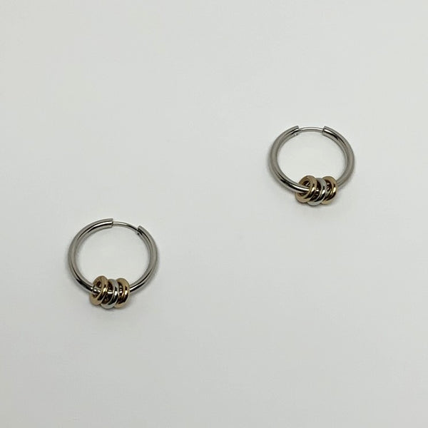 Hoop Charm Earrings