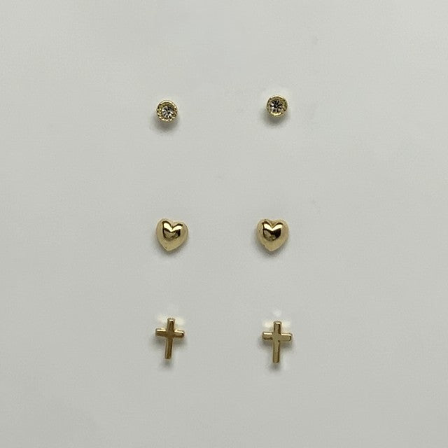 Hoop & Stud Bundle Earring Set