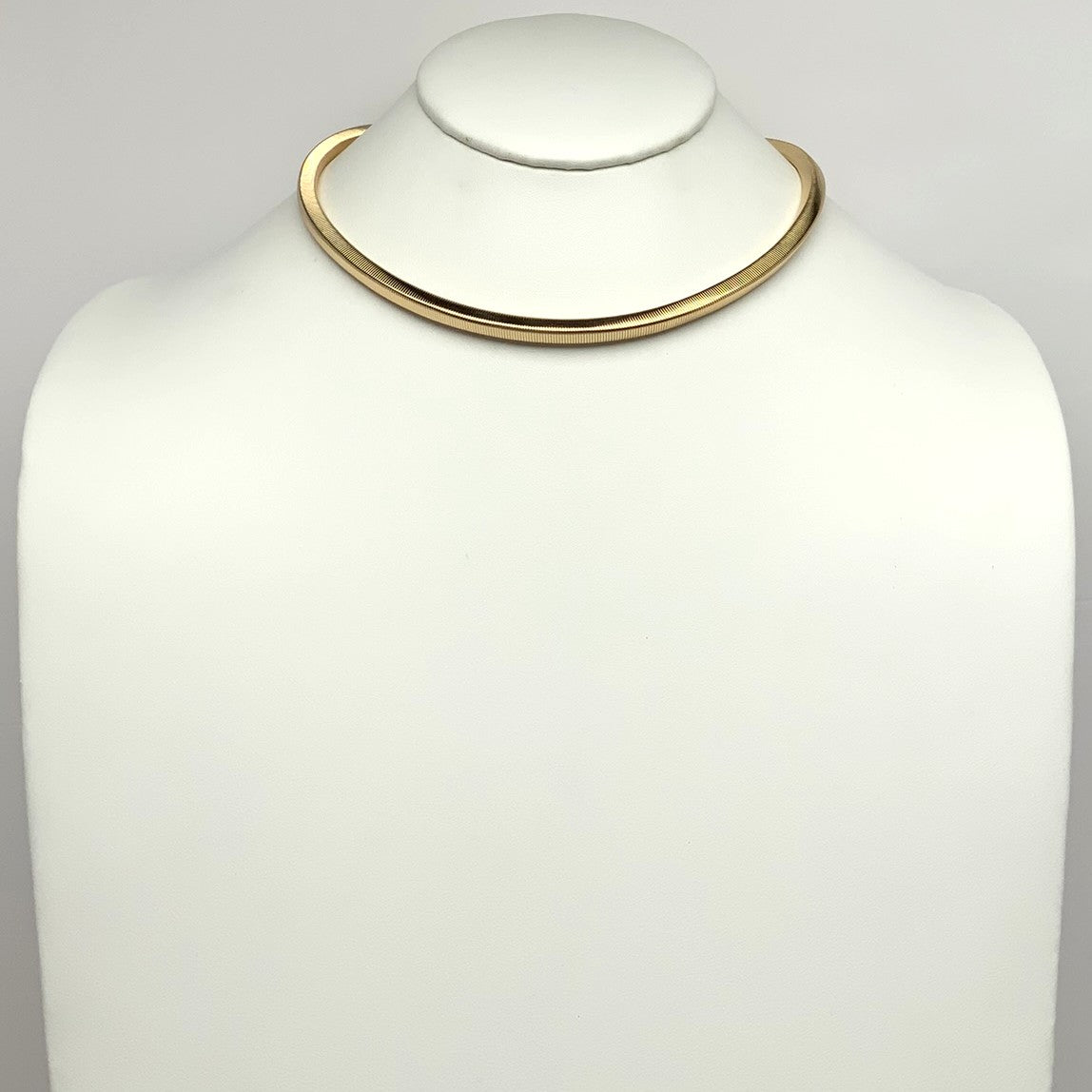 Thick Cubed Snake Chain Necklace