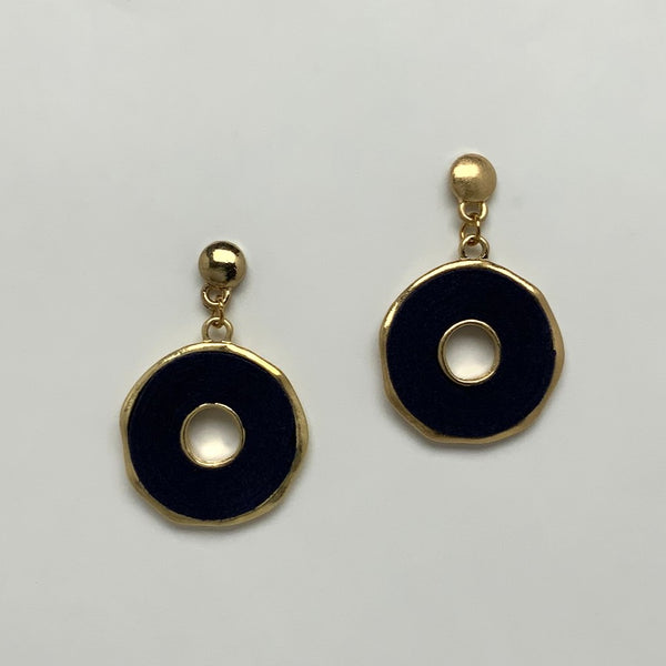 Circle Drop Earrings