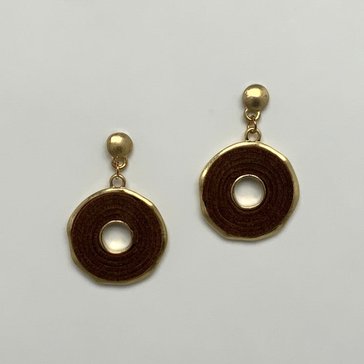 Circle Drop Earrings