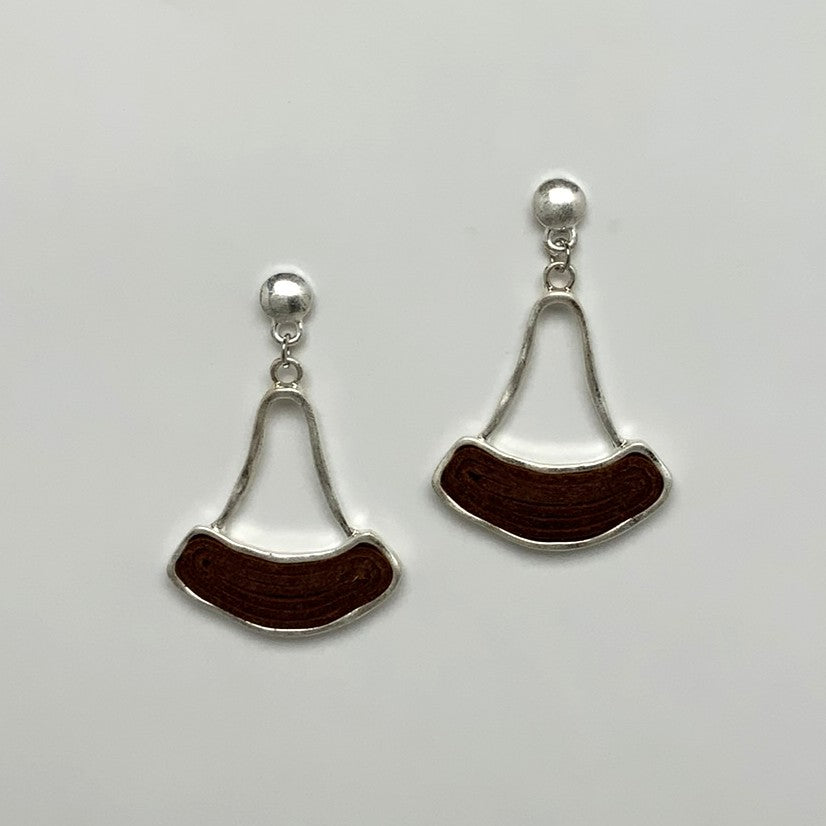 Geometric Drop Earrings