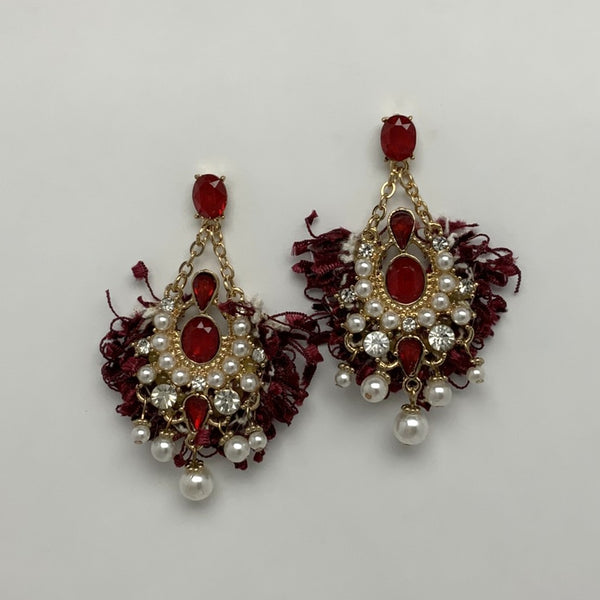 Chandbali-Style Dangle Earrings