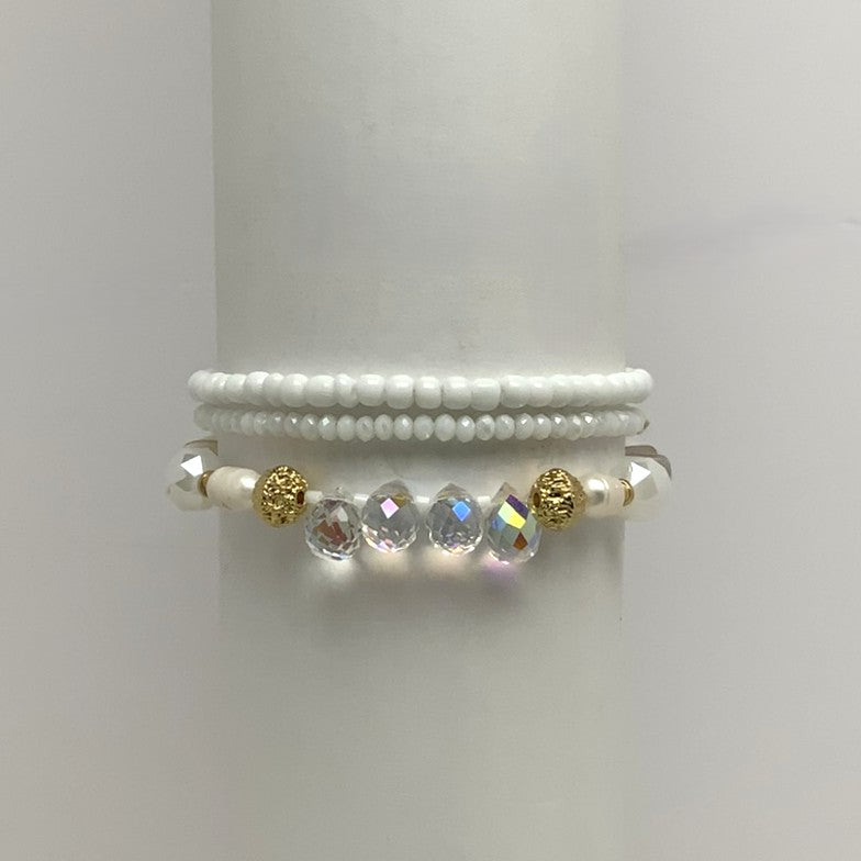 Tone Accent Beaded Bracelet