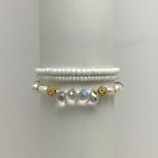Tone Accent Beaded Bracelet