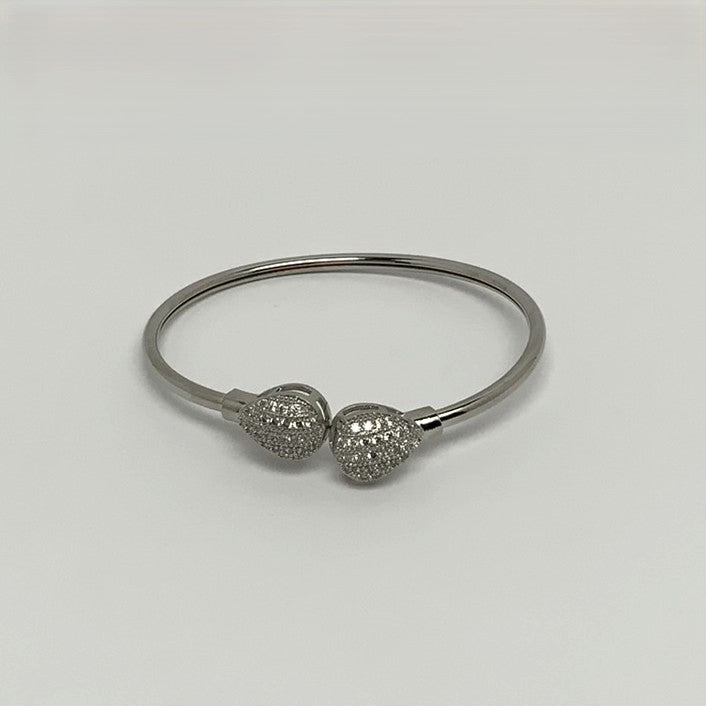 Teardrop Design Bling Cuff Bracelet