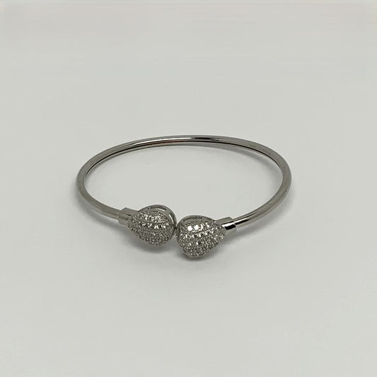 Teardrop Design Bling Cuff Bracelet