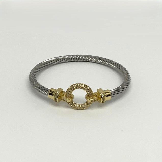 Circle Clasp Bracelet