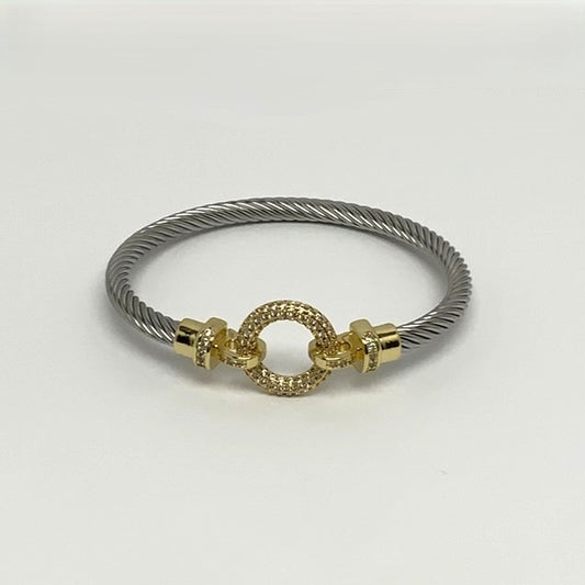 Circle Clasp Bracelet
