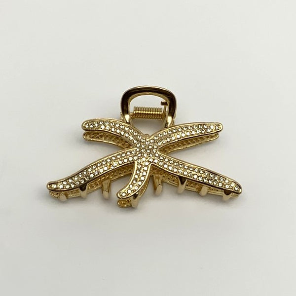 Bling Starfish Claw Clip