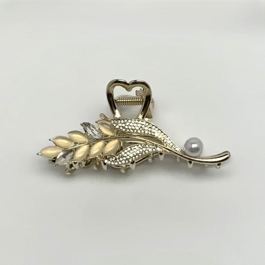 Wheat Bling Design Claw Clip