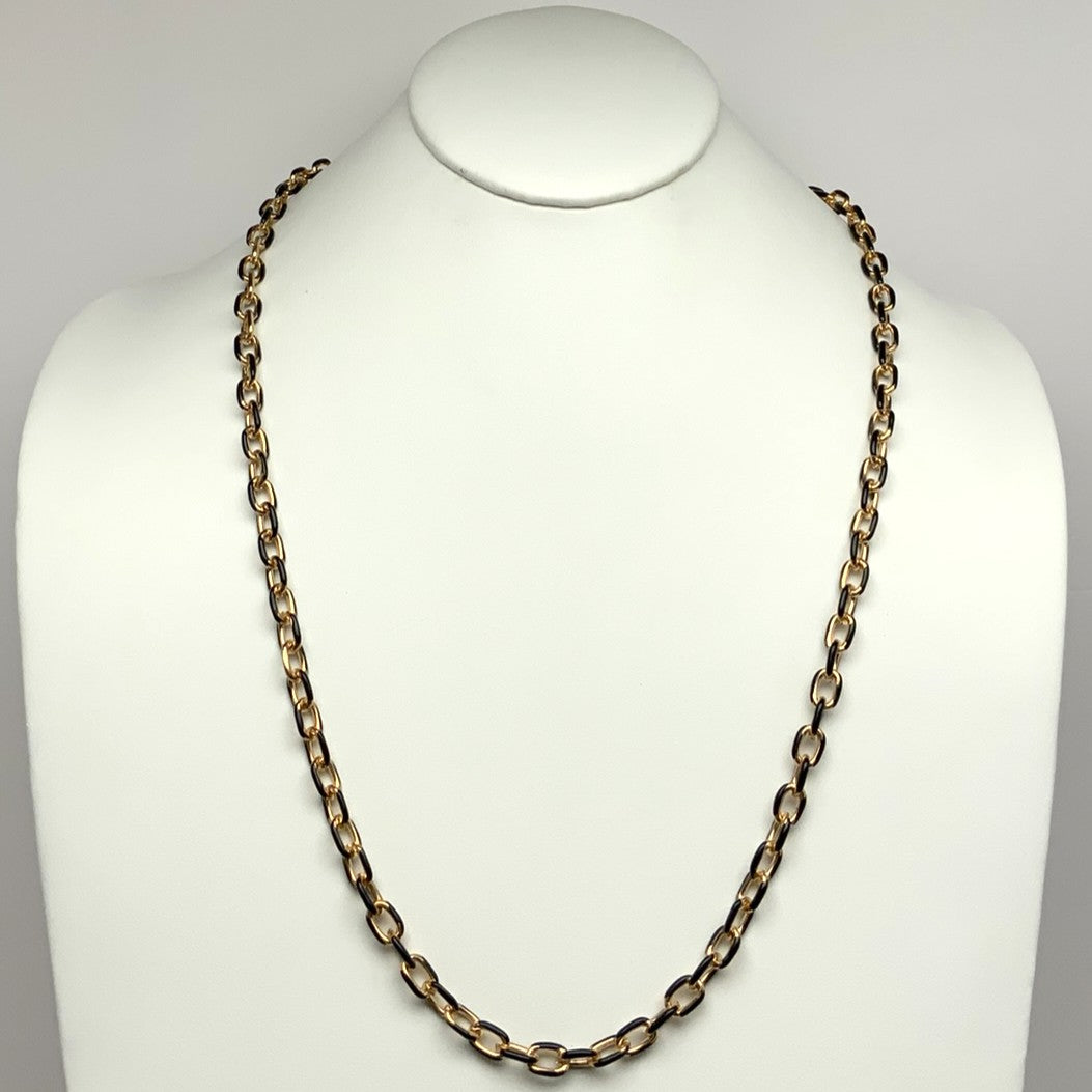 Brush Painted Chain Necklace