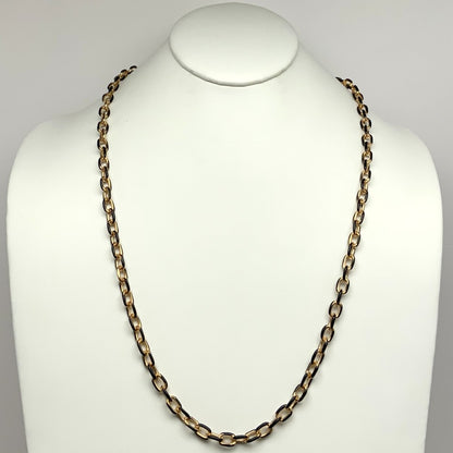 Brush Painted Chain Necklace