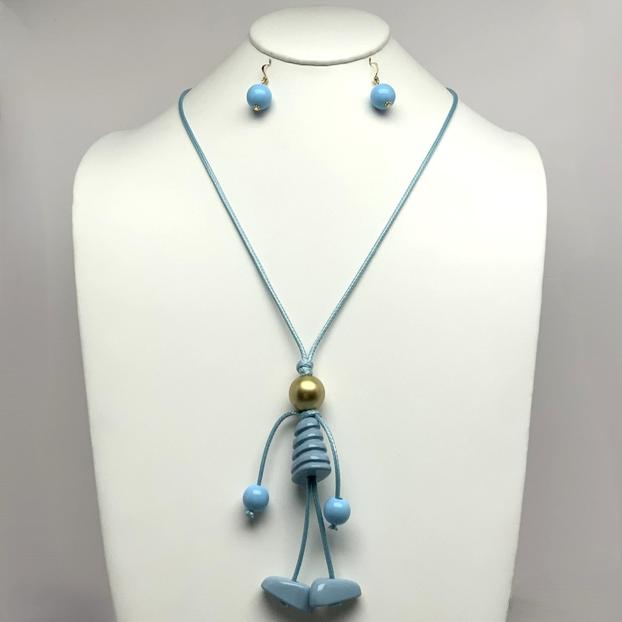 Doll-like Pendant Necklace