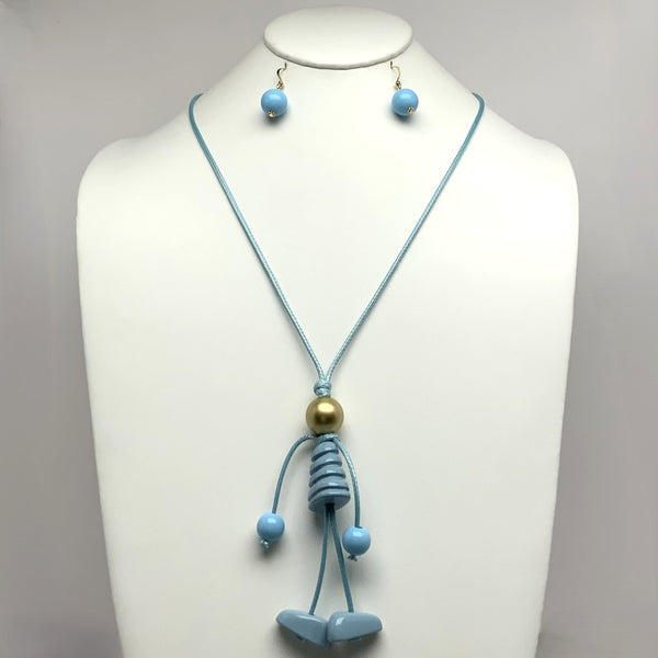 Doll-like Pendant Necklace