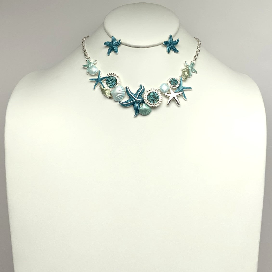 Starfish Seashell Sealife Necklace