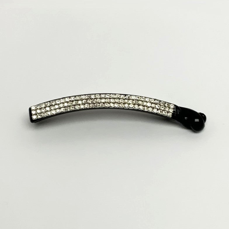 Rhinestone Banana Clip-On