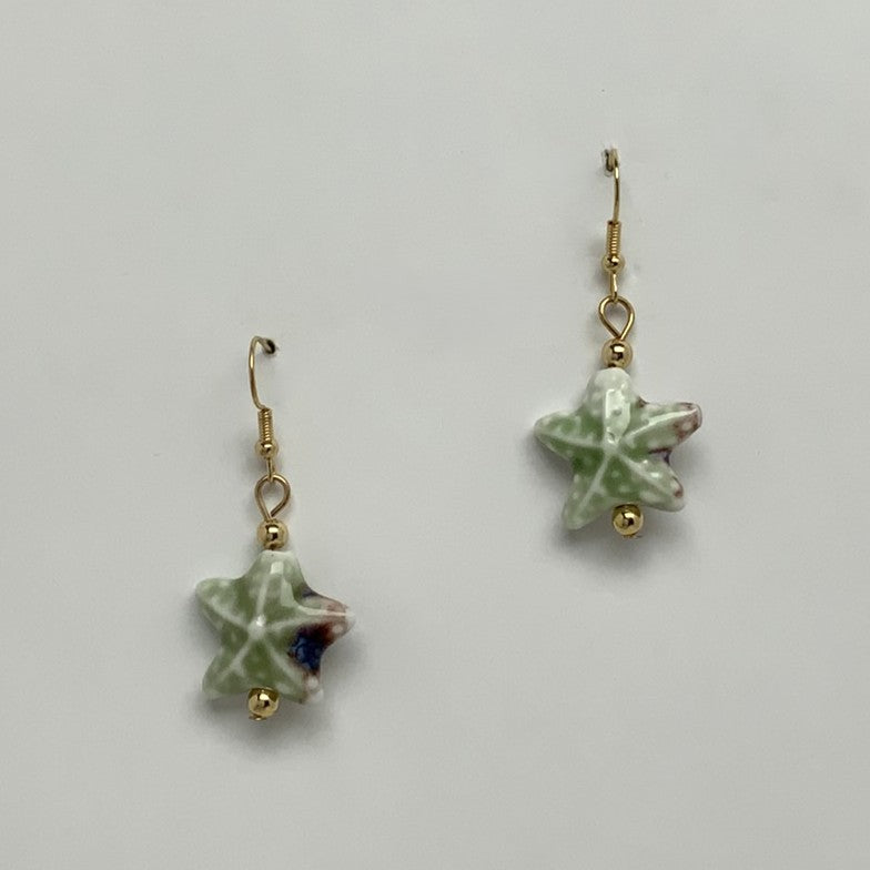Starfish Drop Earrings