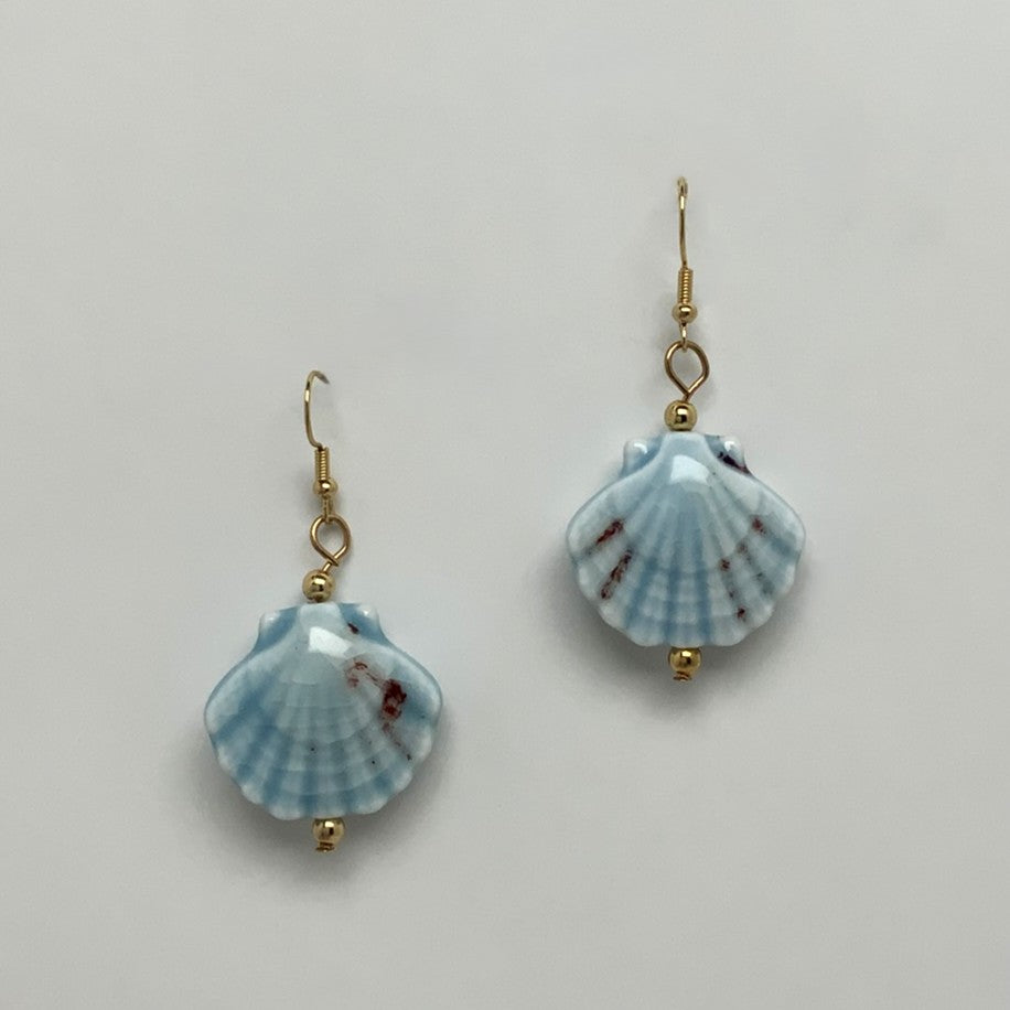 Drop Seashell Earrings