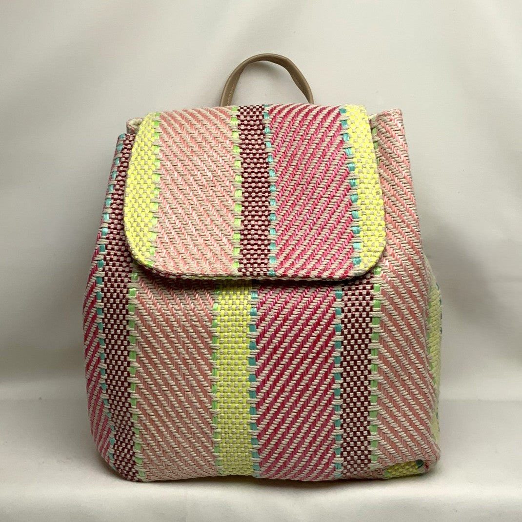 Multicolor Mid Size Backpack