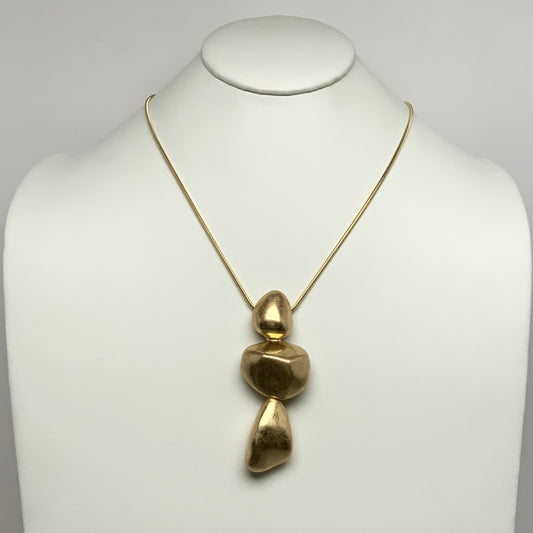 Pebble Statement Design Necklace