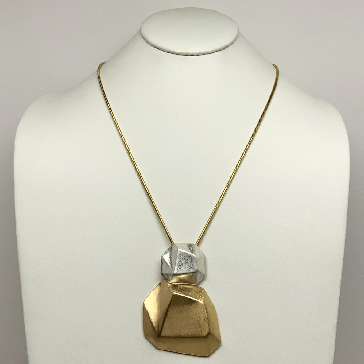 Geometric Pendant Necklace