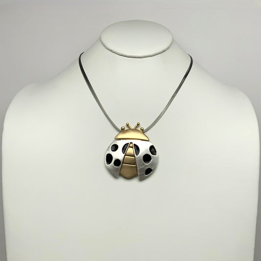 Ladybug Pendant Necklace