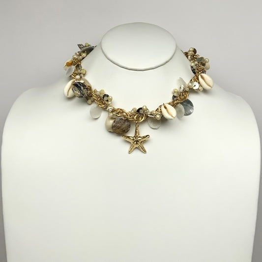 Nautical Charms Chunky Necklace