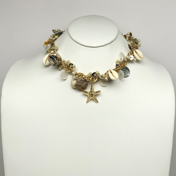 Nautical Charms Chunky Necklace