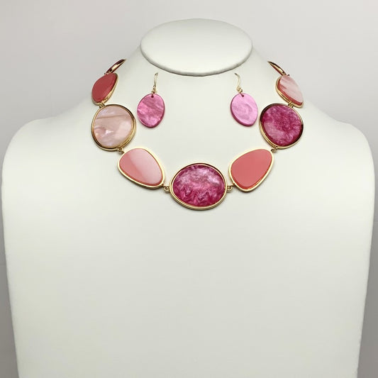 Lucite Statement Necklace