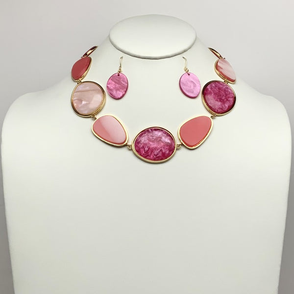 Lucite Statement Necklace