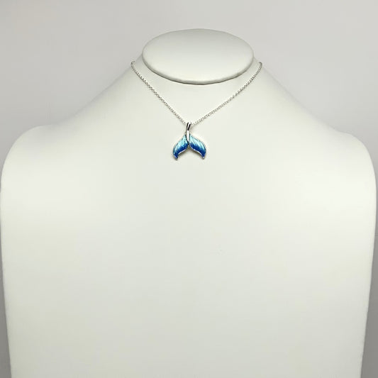 Mermaid Fin Pendant Necklace
