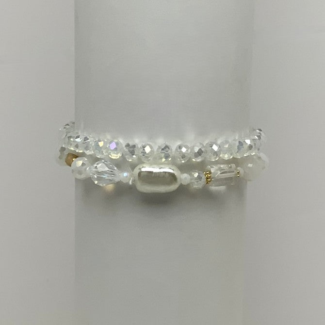 Tone Accent Beaded Bracelet