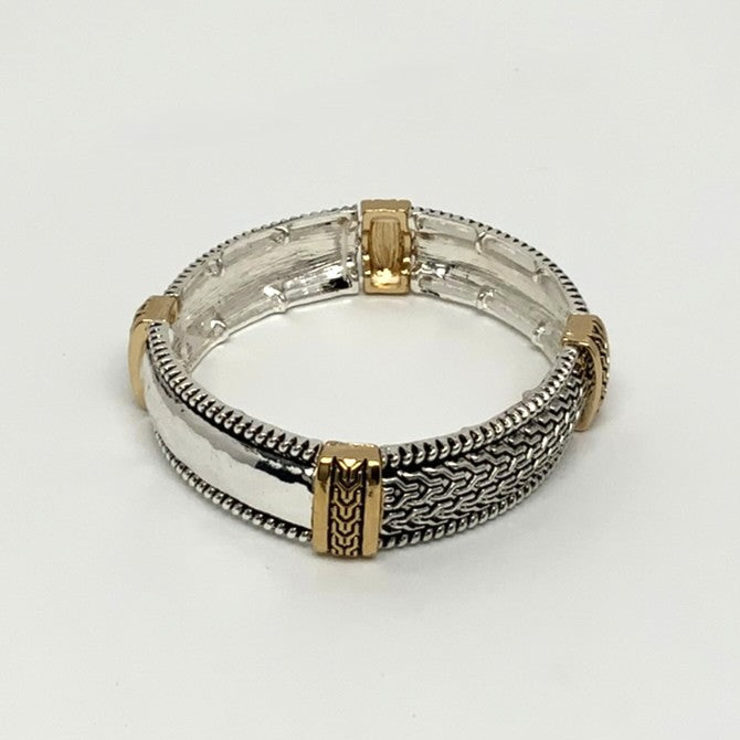 Line Pattern Western Bracelet