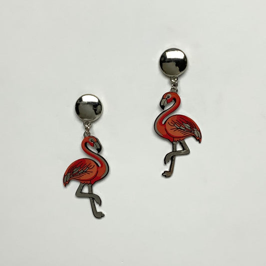 Flamingo Earrings
