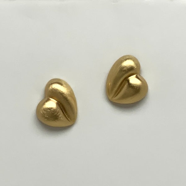 Heart Shape Chunky Earrings