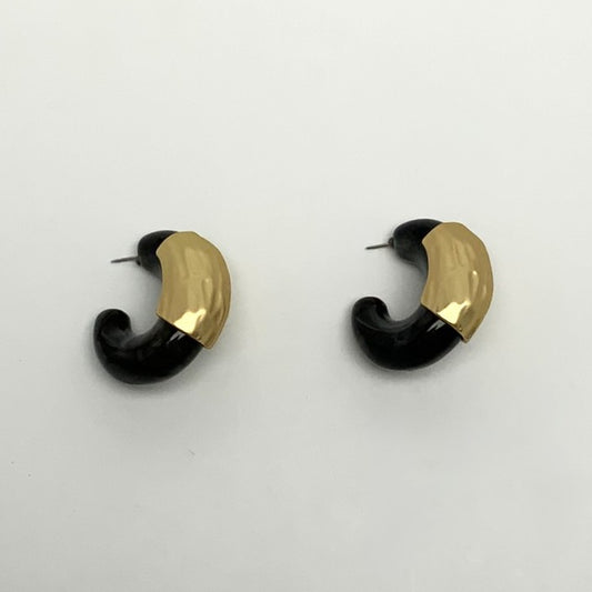 Lucite Hoop Earrings