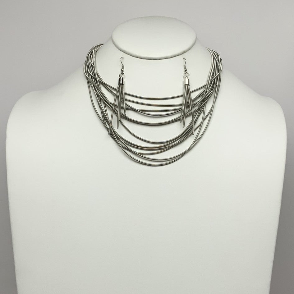 Layered Snake Chain Necklace