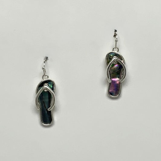 Abalone Sandals Earrings