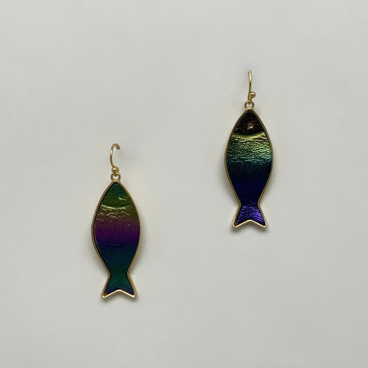 Rainbow Fish Earrings