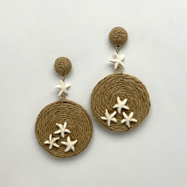 Starfish Drop Earrings