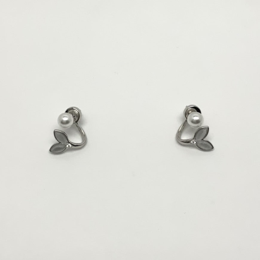 Dolphin Tail Cuff Earring