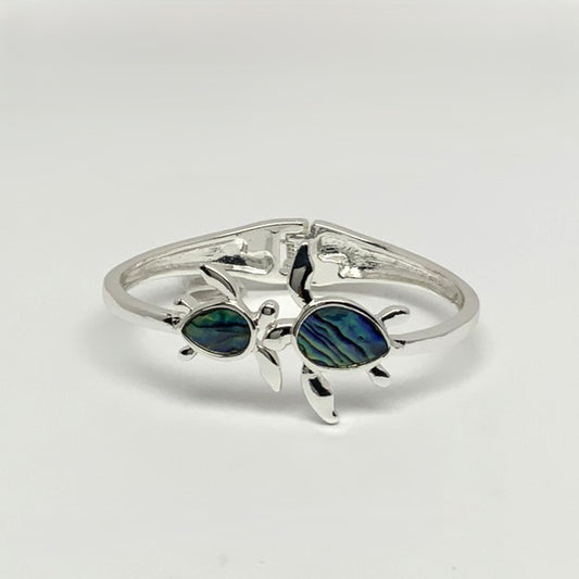 Turtle Abalone Cuff Bracelet