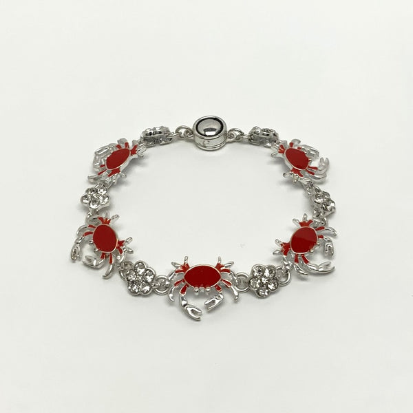 Crab Charms Magnetic Bracelets